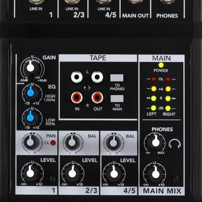 Mackie Mix5 5-Channel Compact Mixer image 1
