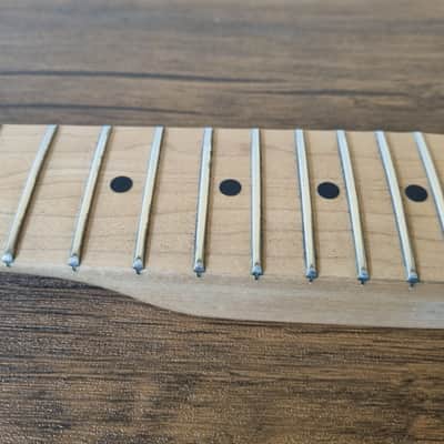 LEFT Handed 2008 Fender Telecaster Maple Tele Neck MIM Mexico Lefty image 5