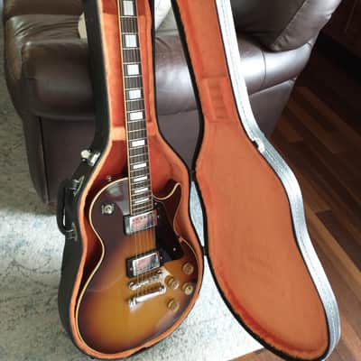 Memphis Les Paul /Set Neck/ Matsumoku  Tobacco Burst/ Original Case image 4