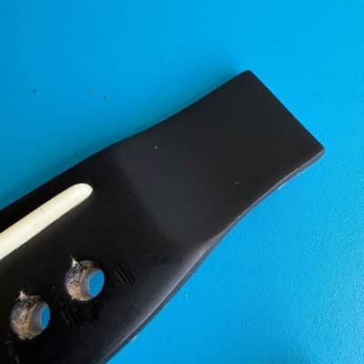 SQUIER Acoustic 093-0300-021 Guitar Part: Bridge w/Saddle Pins and Nut [Lot] image 6