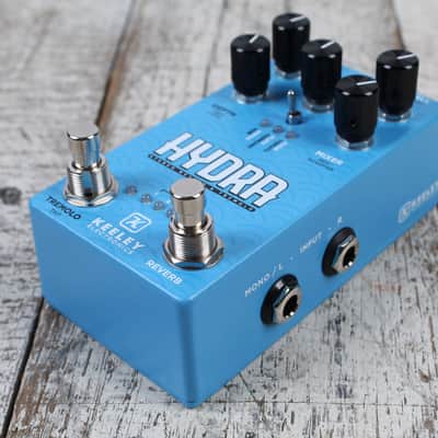 Keeley Hydra Stereo Reverb and Tremolo Pedal Electric Guitar Effects Pedal image 7