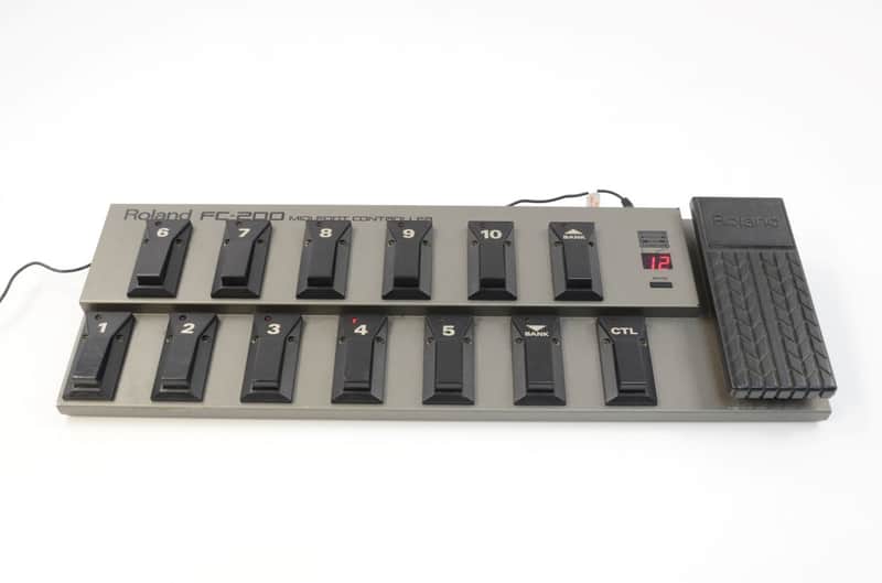 ギター FC-200 MIDI Foot Controller Roland FC-200 MIDI Foot Controller w/ Power Supply | Reverb