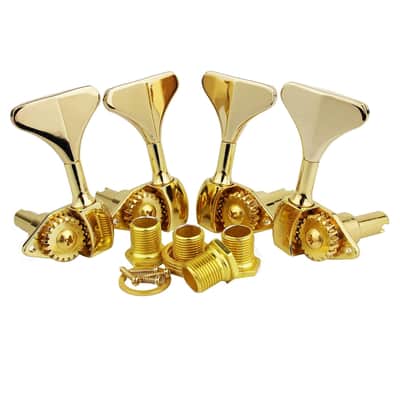 Unbranded Hipshot Style Ultralite Bass Tuner 3/8 2x2 Set 2L2R 2026 - Gold image 1
