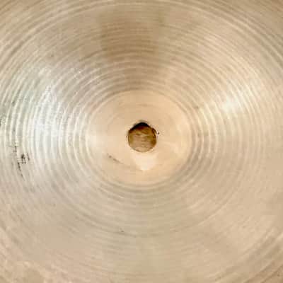 Vintage A. Zildjian 60s Stamp 18" Medium Thin Crash Cymbal - 1960s - Traditional image 6