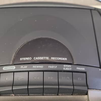 Optimus 14-516 Portable CD Player Cassette Recorder AM/FM Radio Boombox Tested image 4