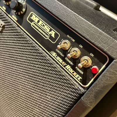 Mesa Boogie Subway Rocket 2-Channel 20-Watt 1x10" Guitar Combo Black image 3