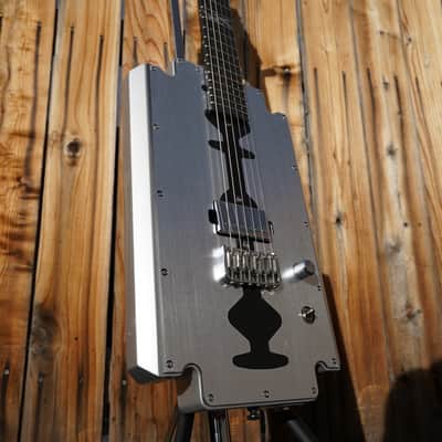 Schecter DIAMOND SERIES Machine Gun Kelly Razor Blade - Metallic Silver 6-String Electric Guitar image 6