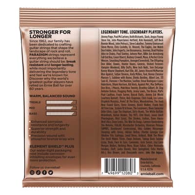 Ernie Ball 2080 Paradigm Phosphor Bronze Extra Light 10-50 image 2