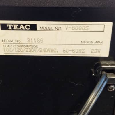 Teac V-8000S Cassette Deck 90 Day Warranty 120/240V image 11