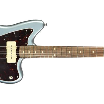 2022 Fender Vintera 60s Jazzmaster in Mystic Ice Blue Metallic image 2
