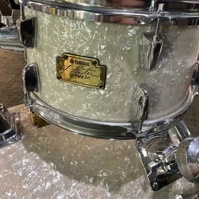 Yamaha Al Foster Hip Gig Sr Nesting Drum Kit- White Marine Pearl image 5