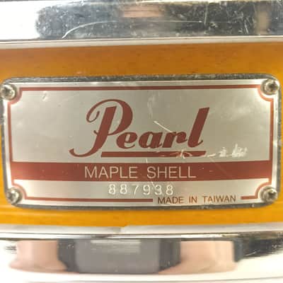 Pearl 3x13"Maple-Shell Piccolo Snare Drum 8Lug Vintage90s Lever-Throw-Off Effect image 2