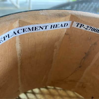 PRE OWNED Toca Percussion Large Bongo Drum Head TP-27008 see photo 8 to 9" image 2