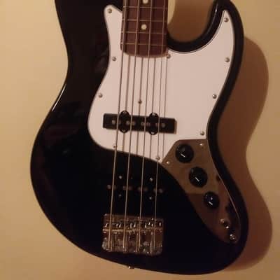 NOS Fender Japan JB62SS '62 Jazz Bass Black Smart Size Shorter Scale than Mustang w/Gigbag image 2