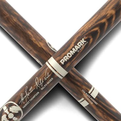 D'Addario Promark TXDCBYOSW-FG "Bring Your Own Style" - BYOS FireGrain Hickory Oval Wood Tip image 4
