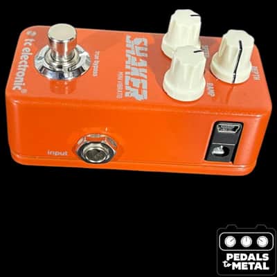TC Electronic Shaker Mini Vibrato 2014 - Present - Orange - X16373 image 4