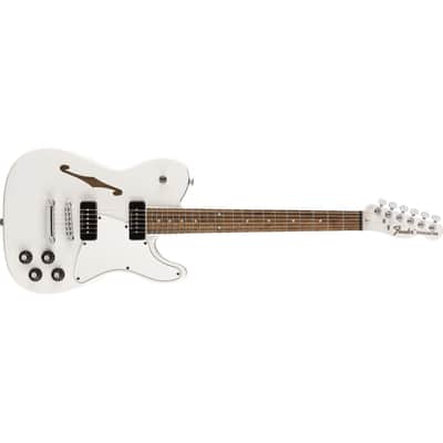 Fender Jim Adkins JA-90 Telecaster Thinline - White image 3