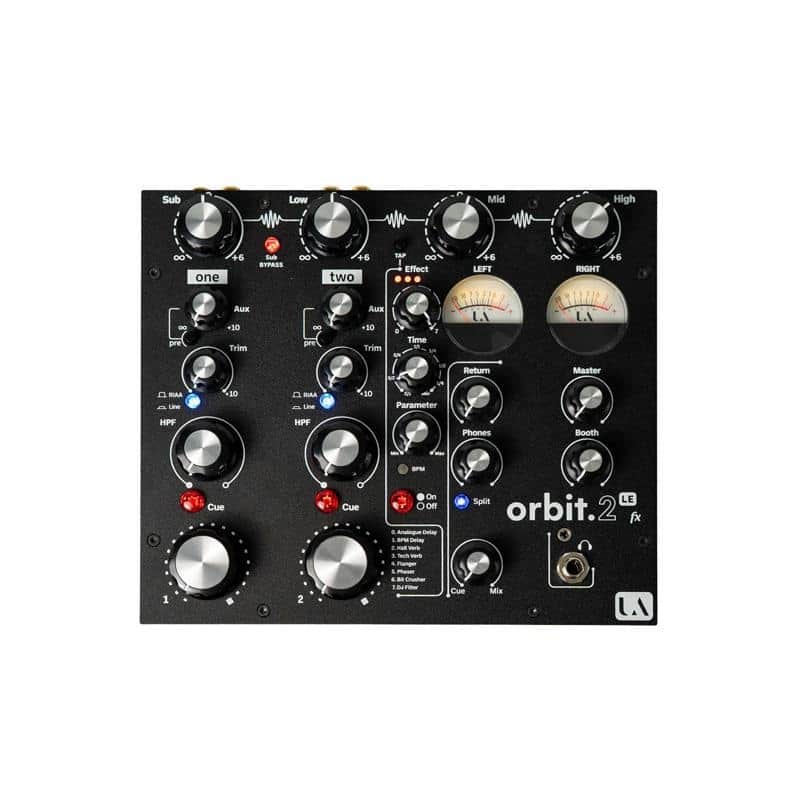 Union Audio orbit.2 LE fx [Built-in Effects, 2-channel, Rotary, Analog DJ Mixer] (Union Audio) image 1