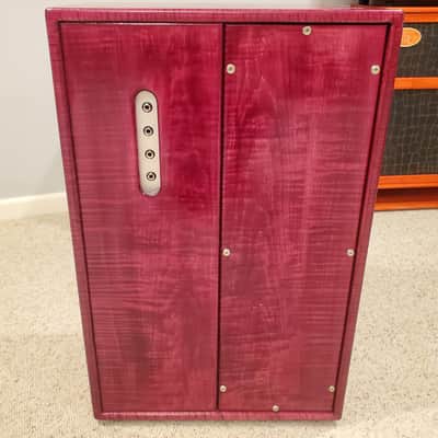 KW Cabs SIG-2 - Pomegranate AAAA Figured Maple 2x12 Guitar Speaker Cabinet image 8