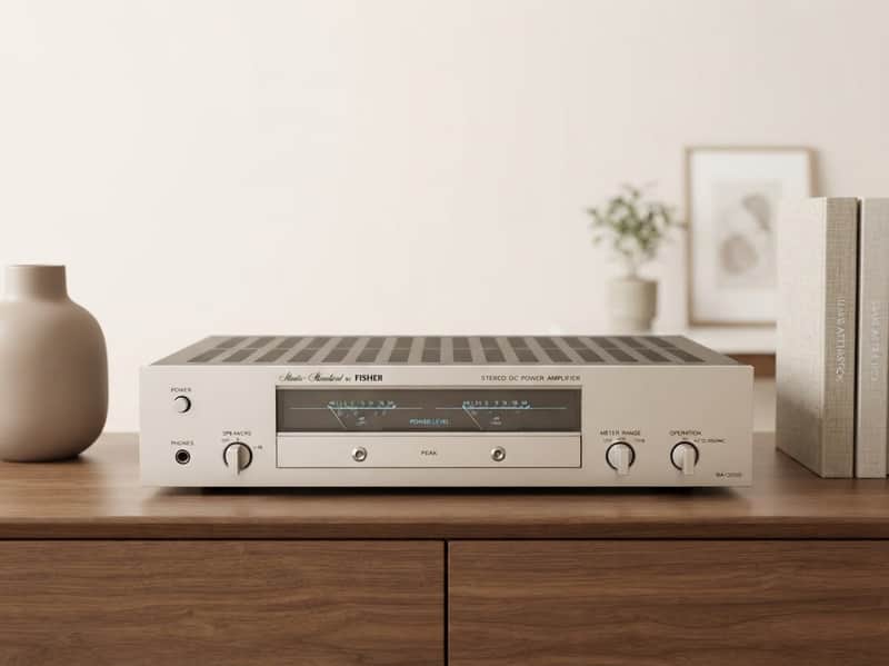 Fisher BA-3000 Rare Vintage Power Amplifier Tested Hi-Fi Stereo Analog Warranty