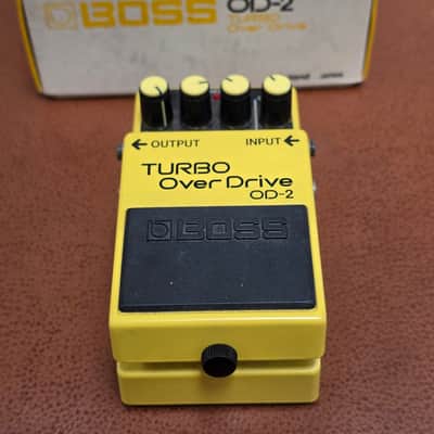 Vintage Boss OD-2 Turbo Overdrive (1987) - Rare MIJ Black Label - With Original Box image 6
