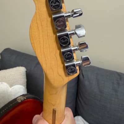 1999 Fender American Standard Telecaster with Rosewood Fretboard Natural with Hardshell Case image 5