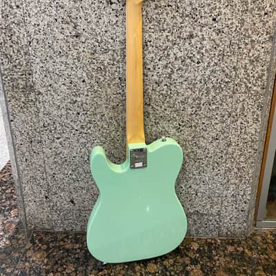 Fender 2018 Ltd Ed Parallel Universe Jazz-Telecaster Electric Guitar, RW FB, Surf Green image 6