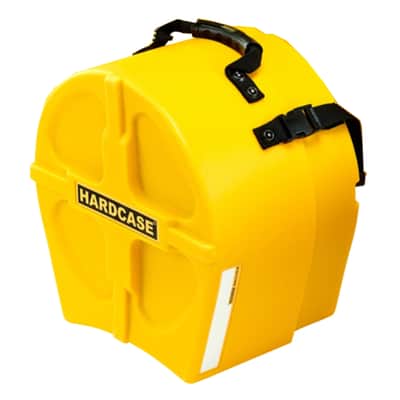Hardcase 14" Snare Drum PADDED Case Yellow HNP14SY image 3