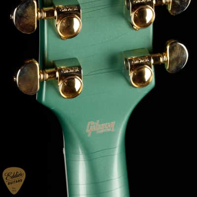 2024 - Gibson Custom Shop PSL Murphy Lab Les Paul Custom Heavy Aged Inverness Green 9.13 #CS400139 image 8
