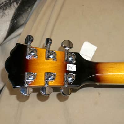 Washburn HB-30 TSK HB30TSK hb30 Semi-Hollow Body Guitar 2010 Tobacco Burst image 6