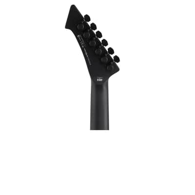 ESP LTD James Hetfield Snakebyte Electric Guitar with Case Satin Black image 7