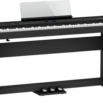 Roland FFP60XBKS K88-Key Digital Portable Piano bundle kit with Stand & Pedals