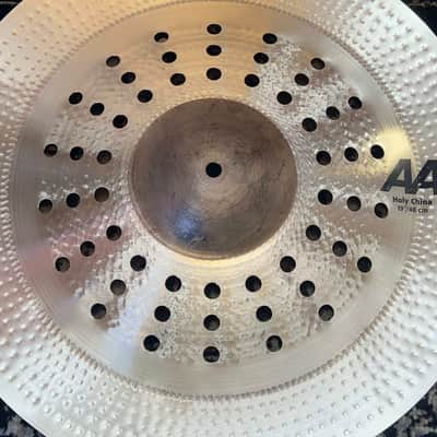(MINT) Sabian 19" AA Holy China Cymbal - Natural image 1