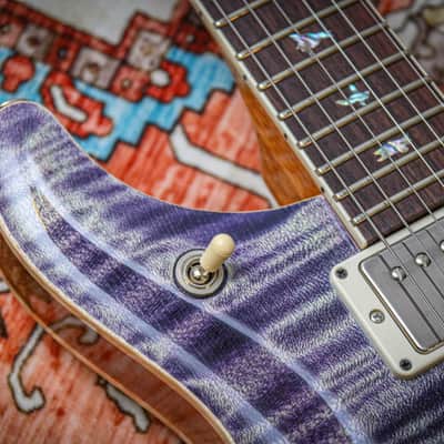 PRS USA Paul Reed Smith McCarty 594 Hollowbody II "Faded Purple + Rosewood" (2025) image 8