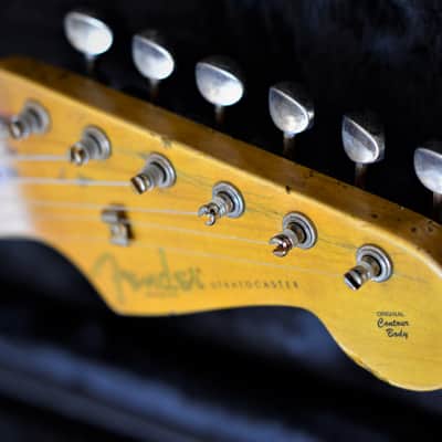 Fender American Stratocaster Heavy Relic Shell Pink Eric Johnson Pups Maple Neck image 22