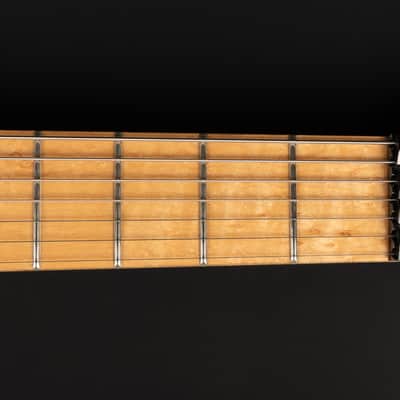 2014 Mayones Regius Pro 7 Claro Walnut | Custom 7-String Swamp Ash Body Neck Thru Birdseye Maple Fretboard DiMarzio Pickups Floyd Rose Tremolo Coil Split | CoA OHSC image 23