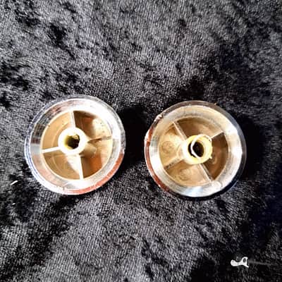 Vintage MIJ Knob Set (1960s - Chrome) image 2