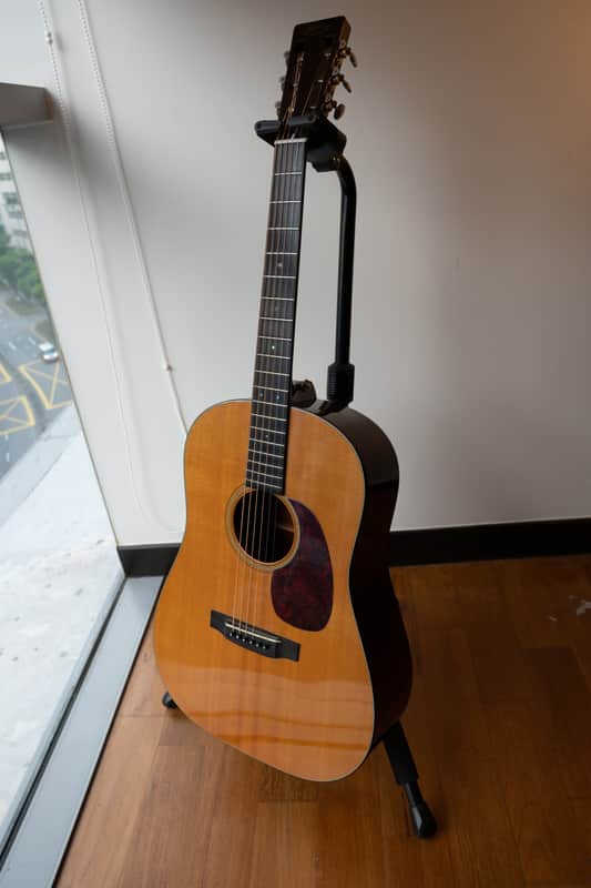 Martin  D-18 VMS Slope Shoulder Dreadnought 1997 Natural Vintage image 1