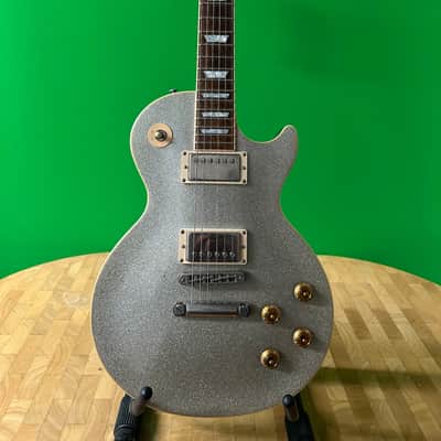 Gibson Les Paul Standard silver sparkle *Rare Finish* 2002 image 2