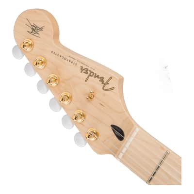 Used Fender Richie Kotzen Stratocaster - Transparent White Burst w/Maple FB image 4
