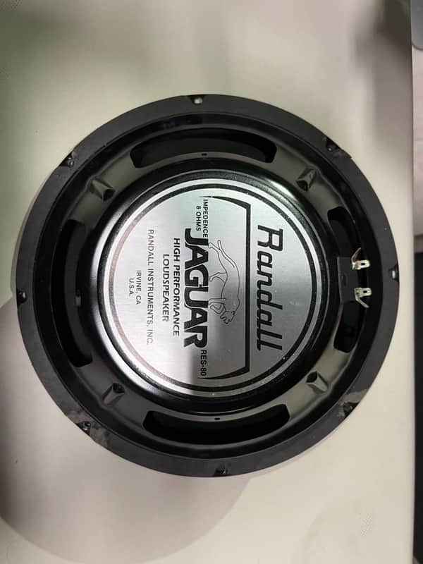 Randall Jaguar RES-80 8 ohm 12" speaker image 1