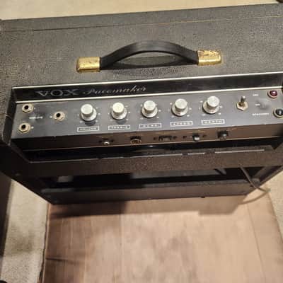 Vox Pacemaker V2 tube amp 1966 - Black image 7