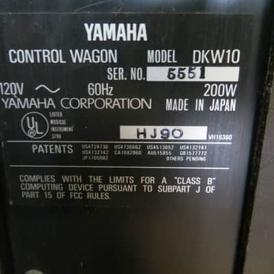 Yamaha Disklavier Wagon DKW10 Control Module For Grand Piano image 5