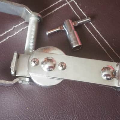 Star Hoshino JAPAN Vintage Consollete Tom ARM Mount RARE Double OR Single Slotted  Clip Spade BONUS KEY image 2