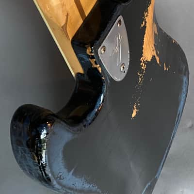 Fender Jazz Bass 3-Bolt with Rosewood Fretboard 1974 - 1983 - Black image 17