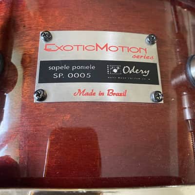 Odery Exotic motion series SNARE 12 ply handmade 13x6 image 6