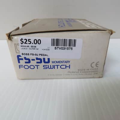 Boss FS-5U Non-latching Footswitch 2007 - Present - Gray image 5