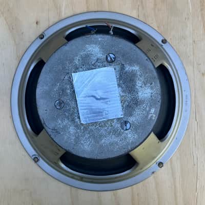 Vintage 1971 Celestion Greenback G12H 30w 16ohm 75hZ T1217 12" Speaker image 1