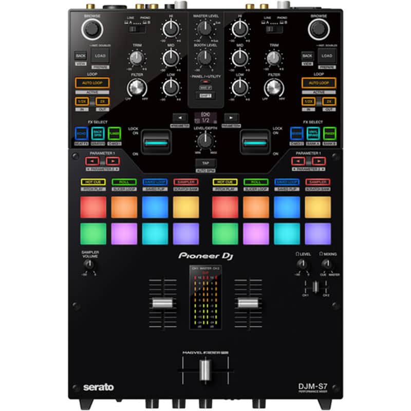Pioneer DJM-S7 2-Channel Serato Digital Mixer image 1