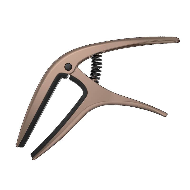 Ernie Ball Axis Dual Radius Capo – Pewter image 1